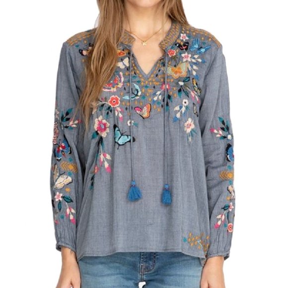 johnny was peasant blouse